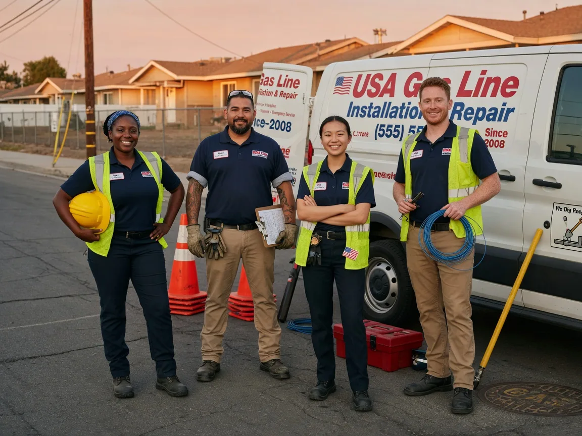 Gas Line Installation company in Von Ormy, TX